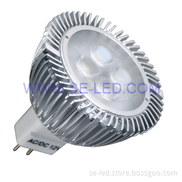 4W dimmable Epistar High Luminous Flux LED Spotlights